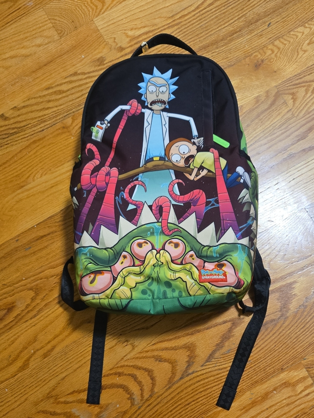 Sprayground Rick And Morty Backpack.